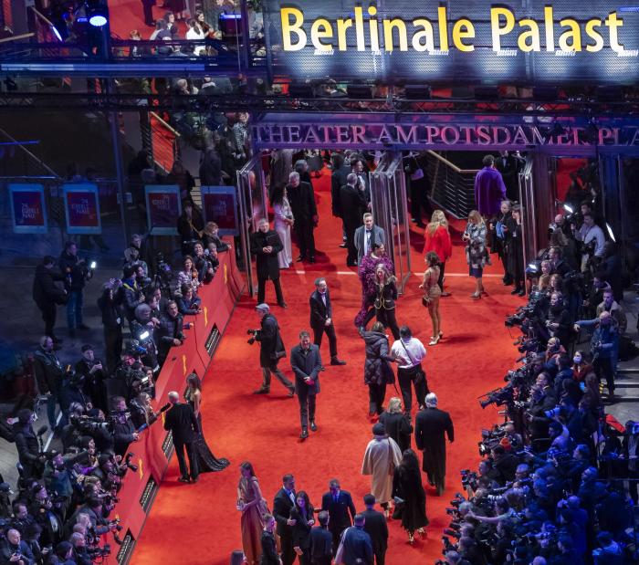 Am Berliner Marlene-Dietrich-Platz ist Hollywood zu Gast