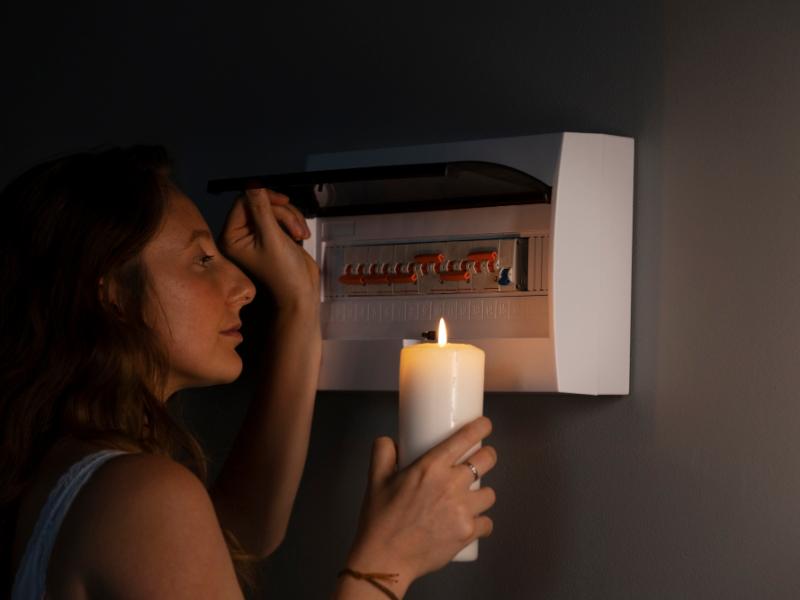 Berlins Südwesten im Würgegriff von Kälte und Dunkelheit