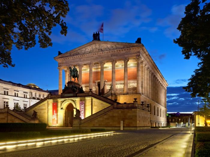 Die Alte Nationalgalerie auf der Berliner Museumsinsel