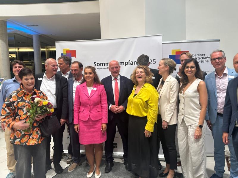 Sommerempfang der Berliner Wirtschaftsgespräche 2025