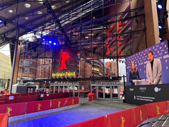 Im Berlinale Palast am Potsdamer Platz startet das Internationale Filmfestival 