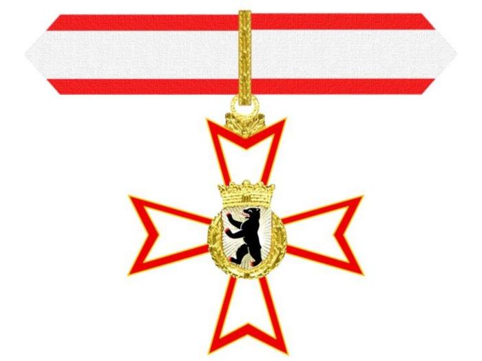 Der Berliner Verdienstorden (grafische Darstellung)