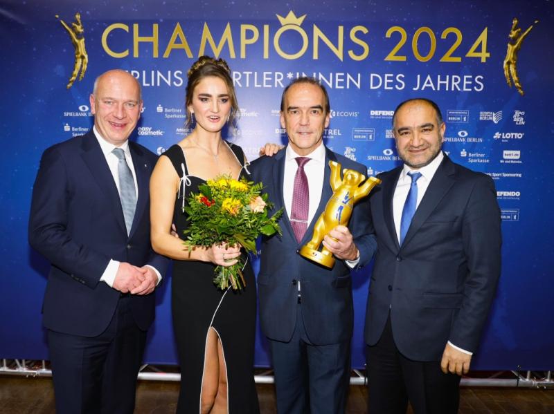 Berlins Sport-Party des Jahres: Liebeserklärung an die CHAMPIONS 2024 - Dank an Spielbank Berlin