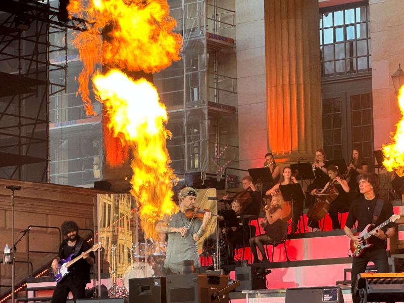 David Garrett entfacht beim Classic Open Air musikalisches Feuer