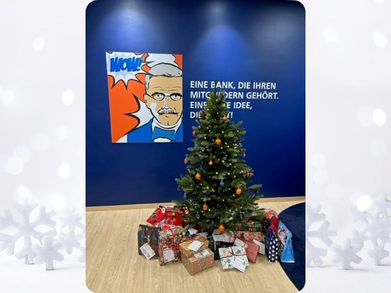 Erfolgreiche Weihnachtsaktion der Volksbank