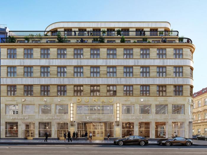 Palac Dunaj in Prag