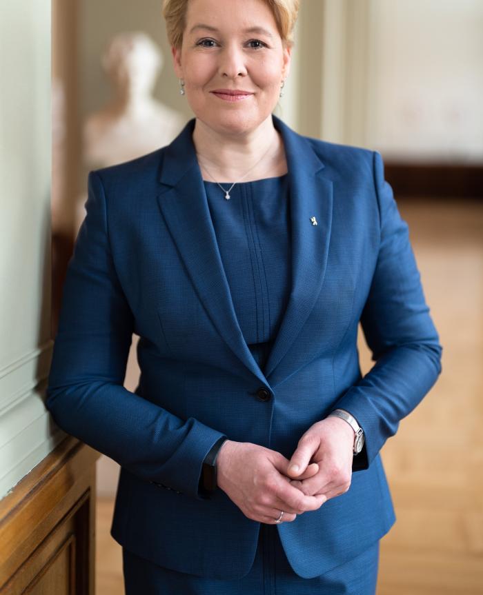 Franziska Giffey tritt als SPD-Landesvorsitzende ab