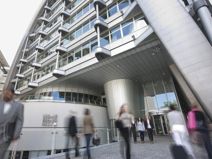 Das Ludwig-Erhard-Haus, der Sitz der IHK in Berlin