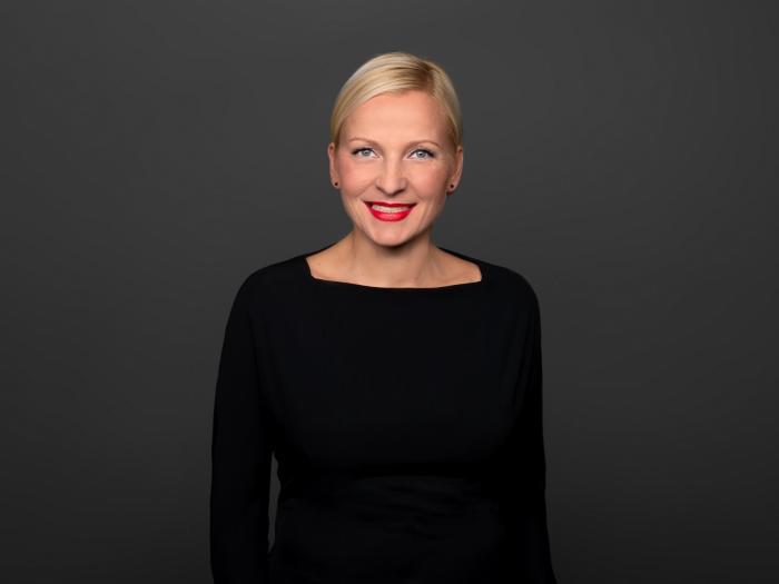 Jeannine Koch, geschäftsführende Vorstandsvorsitzende des medianet berlinbrandenburg e.V. und Herausgeberin des Medienbarometer
