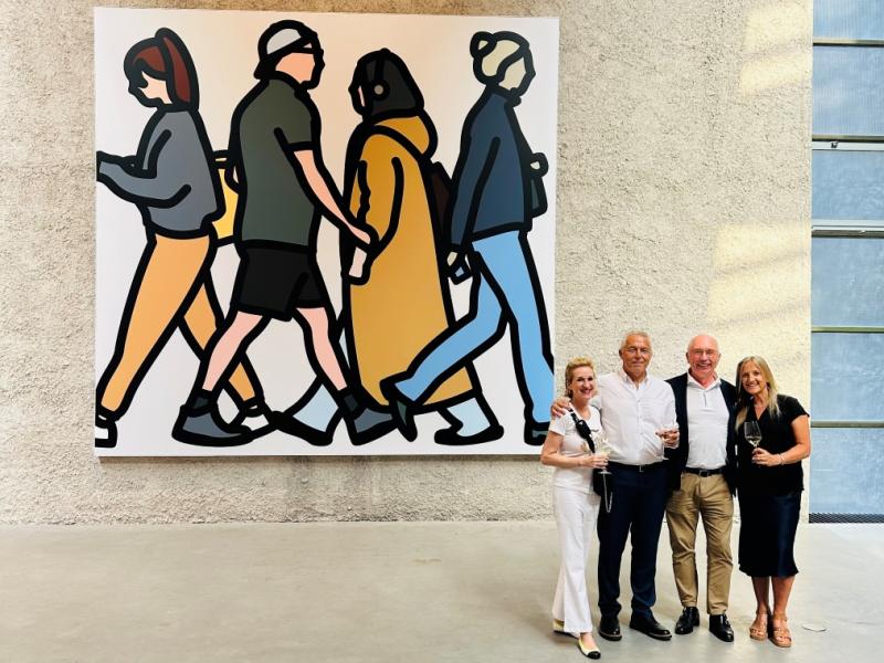 Julian Opie in der König Galerie - Urbane Ikonen in Bewegung