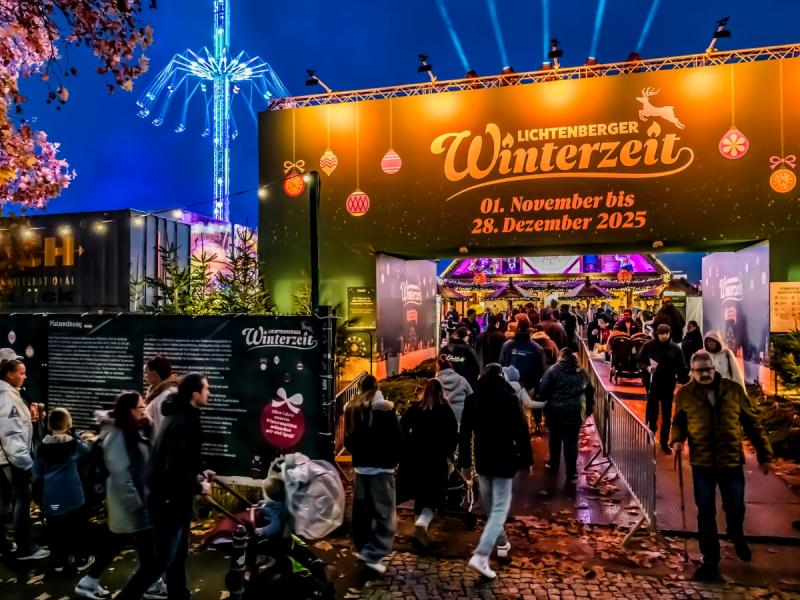 Lichtenberger Winterzeit: Besucheransturm seit der Eröffnung