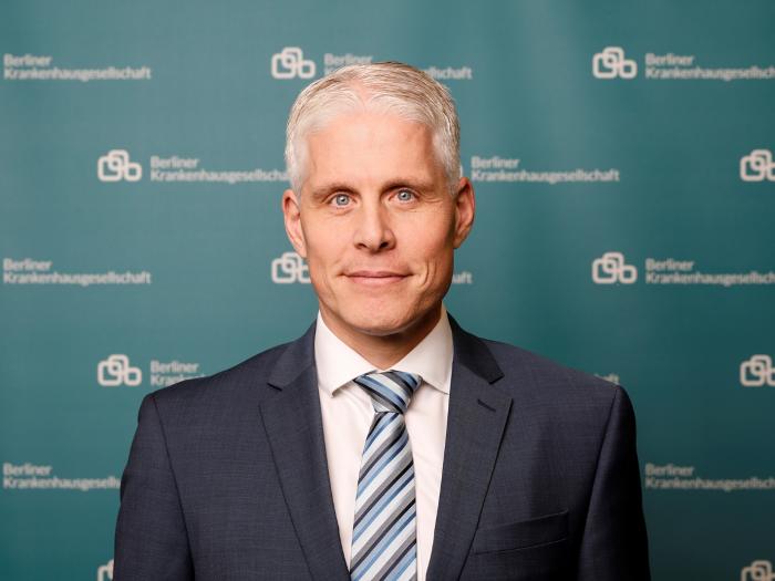 RA Marc Schreiner, Geschäftsführer der Berliner Krankenhausgesellschaft (BKG)