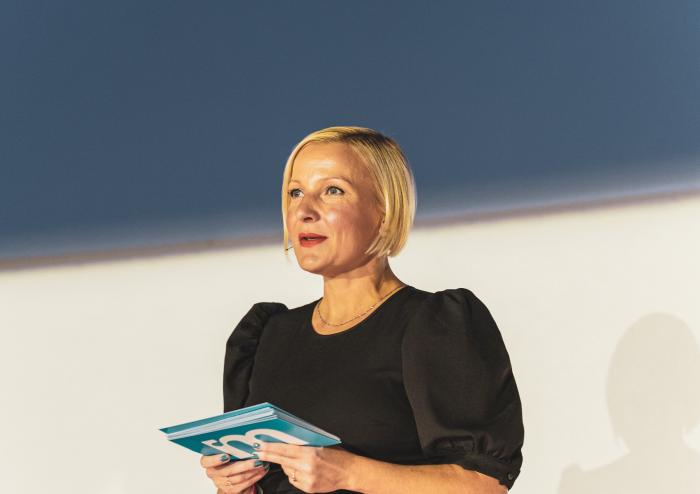 Jeannine Koch, geschäftsführende Vorstandsvorsitzende des medianet berlinbrandenburg e.V. 