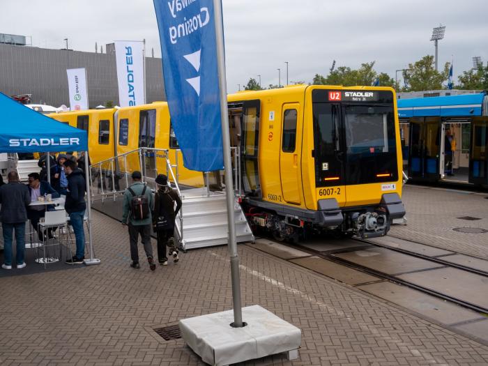 Präsentation der neuen U-Bahnen auf der InnoTrans 2024