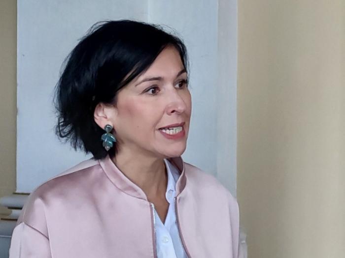 Noosha Aubel (parteilos) ist die neue Oberbürgermeisterin in Potsdam