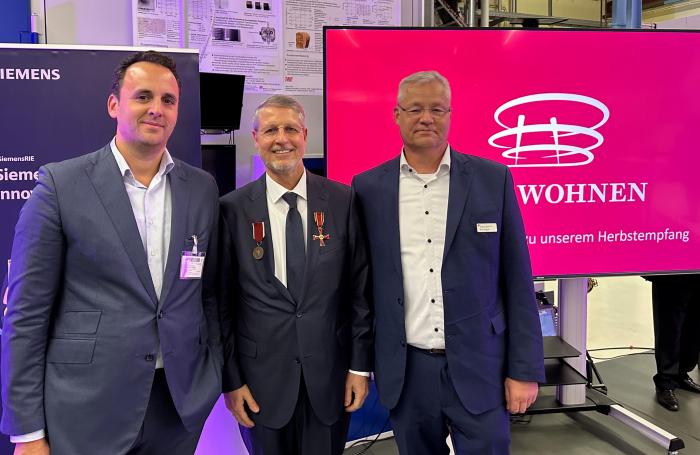 v.l.: Dr. Simon Kempf (DLE Group), Dr. Peter Diedrich (DVJW), und Erik Wiegard (WvSC)