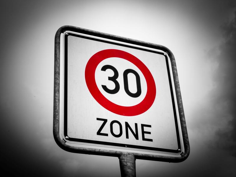 Neue Tempo 30 Zonen für die Nacht