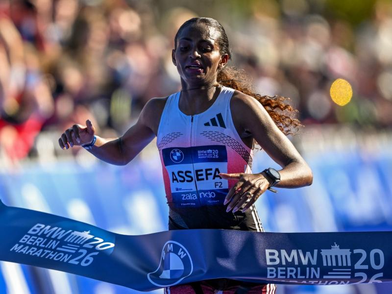 Assefa gewinnt BMW Berlin-Marathon – Weltrekord bleibt aus