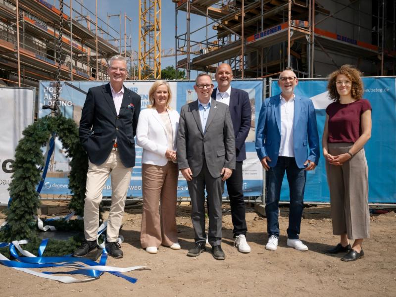 Richtfest für das