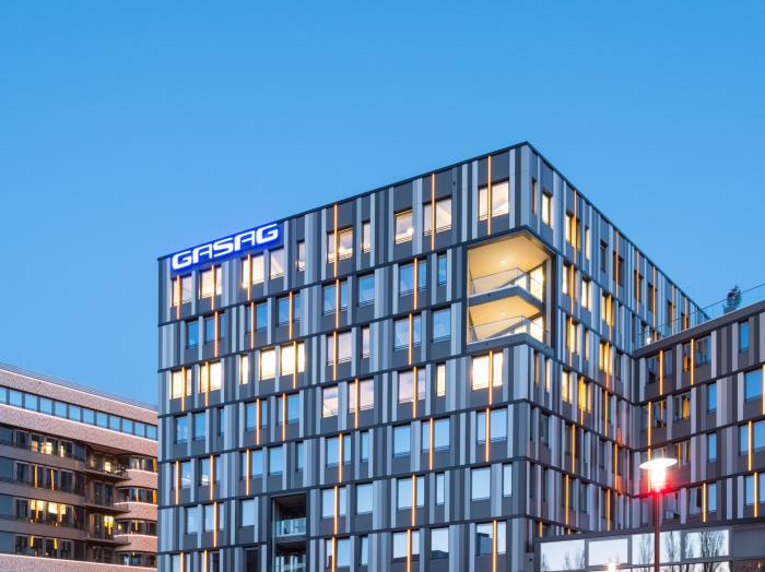 Das GASAG Energiequartier auf dem EUREF-Campus