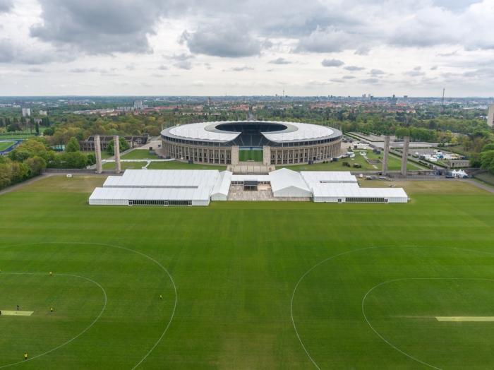 Der Olympiapark am Olympiastadion soll weiterentwickelt werden