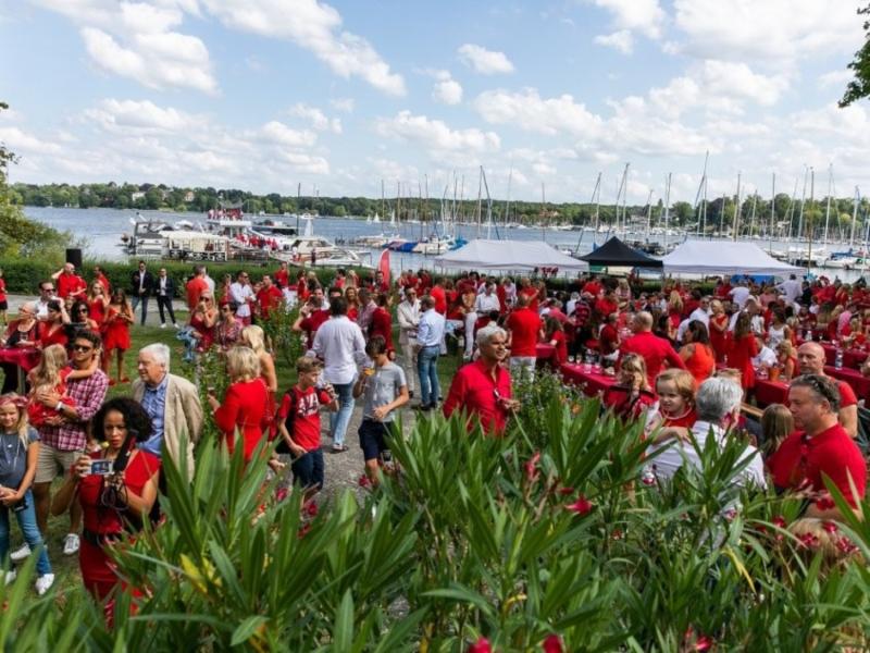 Der Wannsee wird rot