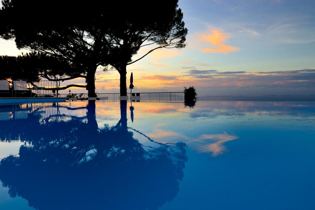 Schöner versinkt die Sonne nirgends im Meer - Hotel Caesar Augustus, Capri