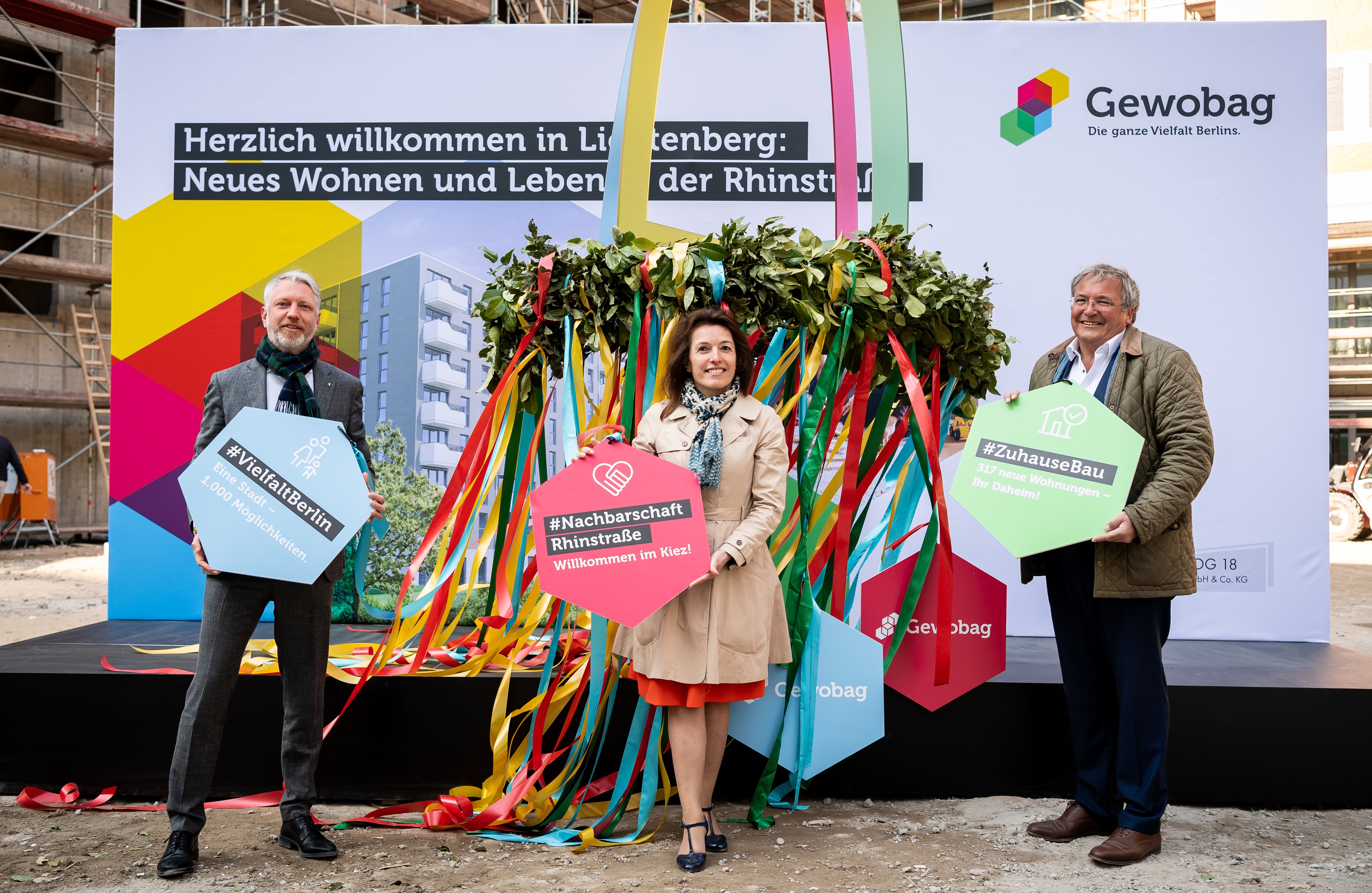 Gewobag errichtet 317 neue Wohnungen in der Rhinstraße