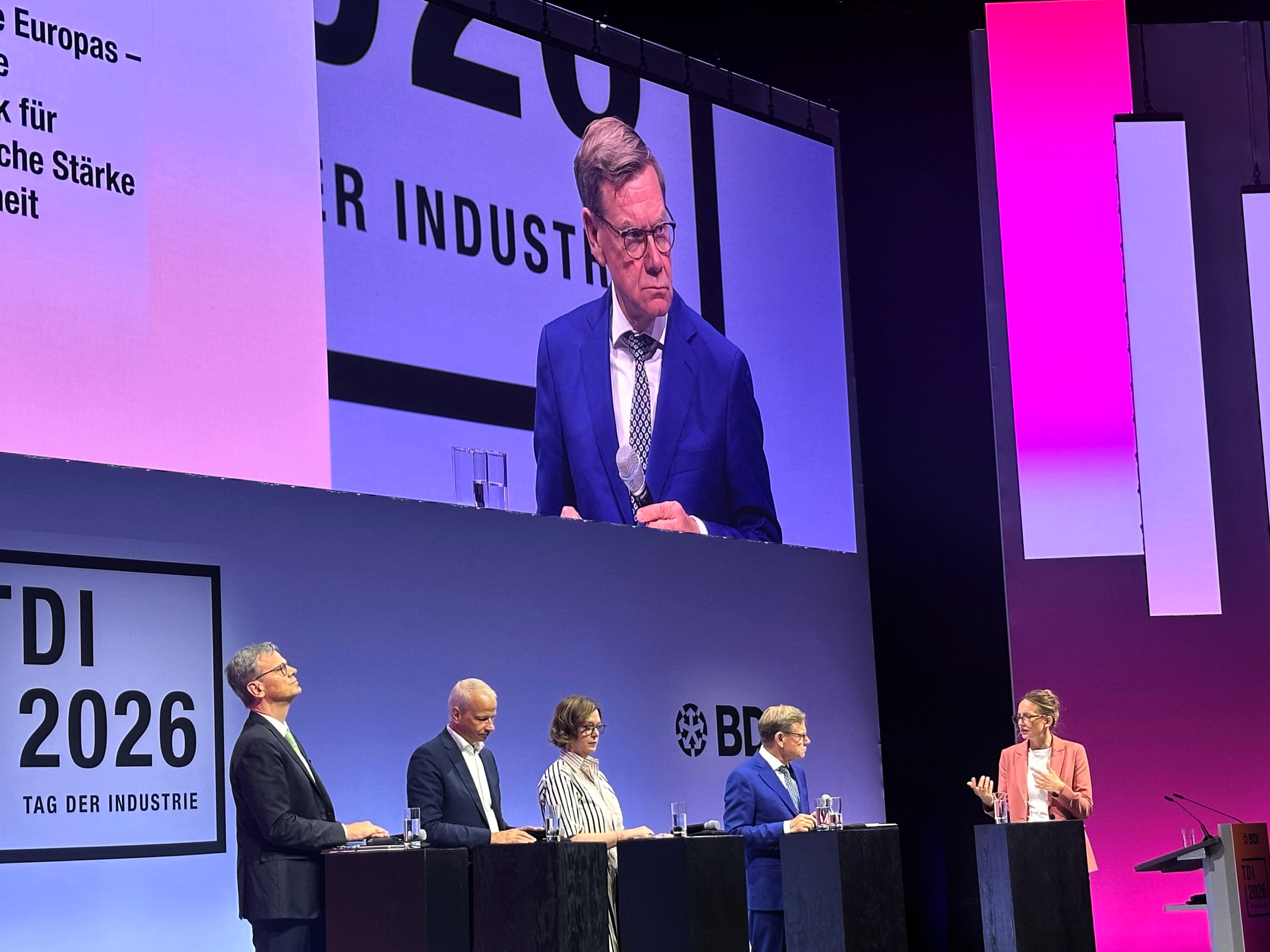 Außenpolitik als Standortpolitik: Beim Wadephul-Panel ging es um globale Partnerschaften, Handelsbeziehungen, Lieferketten und Europas geoökonomische Handlungsfähigkeit | BERLINboxx