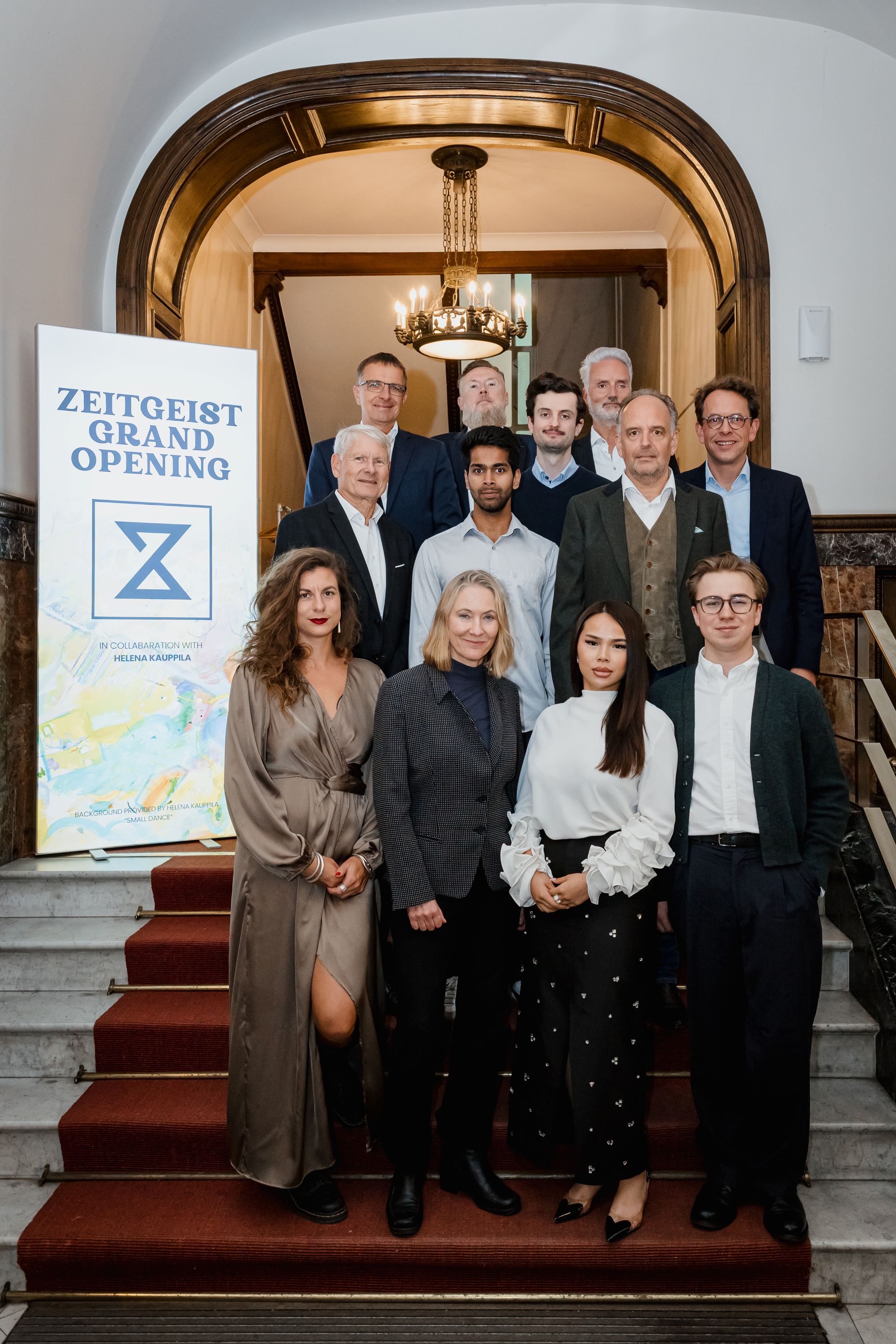 Das Berliner ZEITGEIST-Team beim Grand Opening der neuen Büroräume am Kurfürstendamm 52 © kreativmedia-berlin