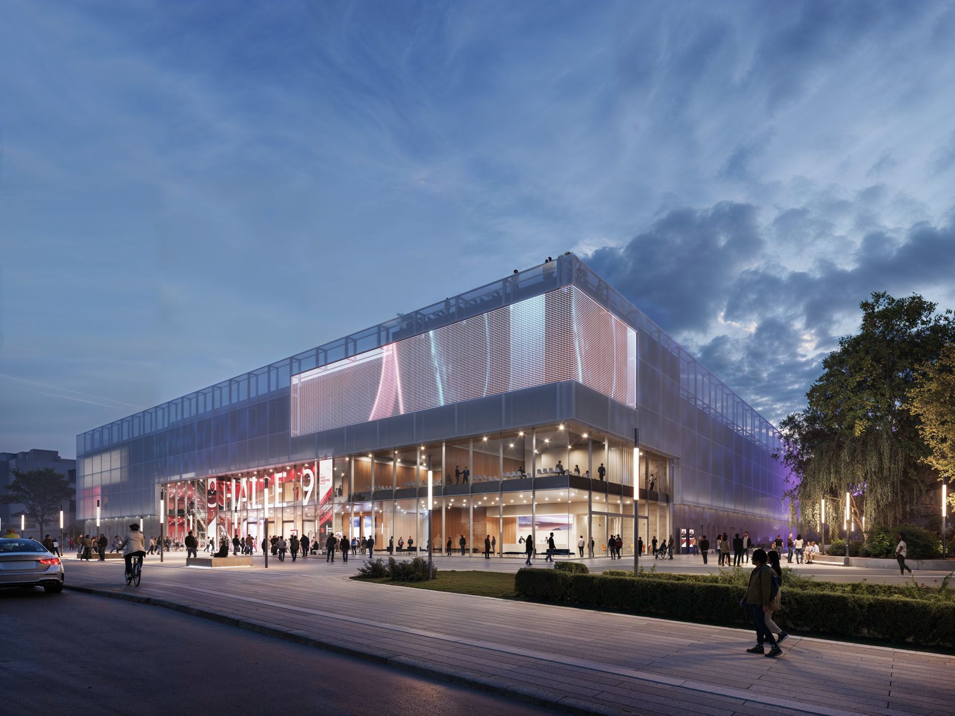 Die Messe Berlin will am Standort der jetzigen Halle 9 ein neues, multifunktionales Kongresszentrum mit rund 12.000 qm Fläche errichten | Messe Berlin